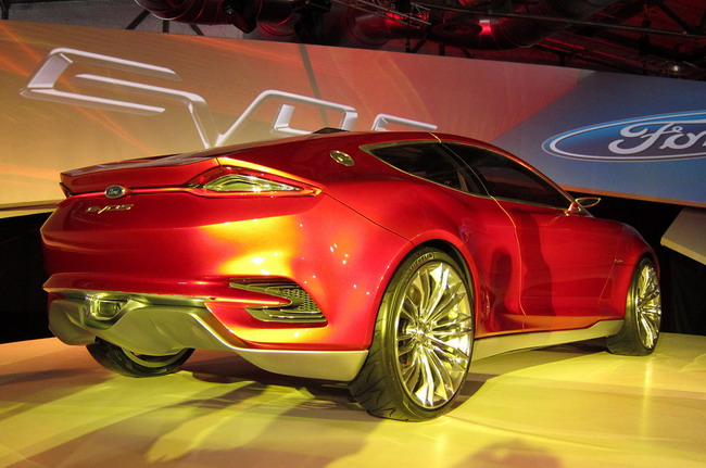 Ford Evos Concept Live Photos