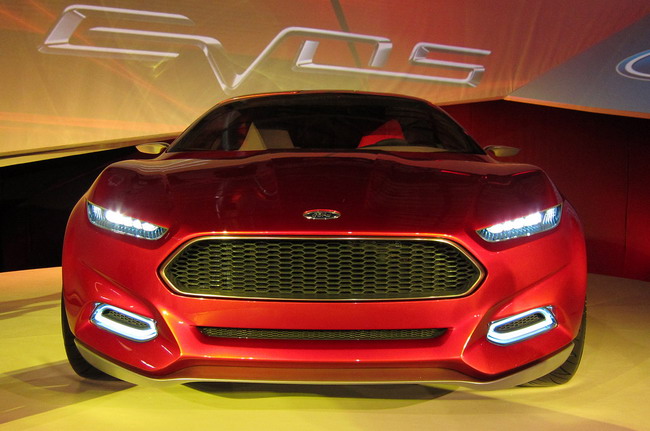 Ford Evos Concept Live Photos