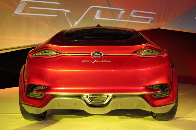 Ford Evos Concept Live Photos