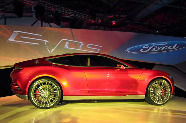 Ford Evos Concept Live Photos