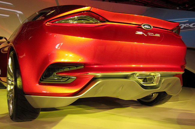 Ford Evos Concept Live Photos