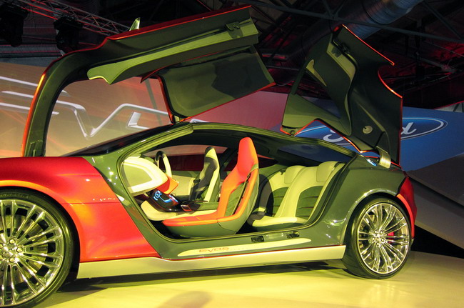 Ford Evos Concept Live Photos