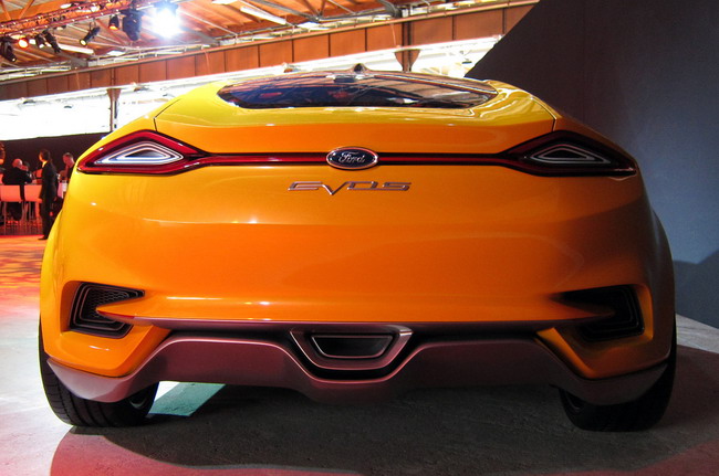 Ford Evos Concept Live Photos