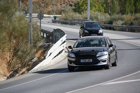 Ford Mondeo 2012 проходит тесты