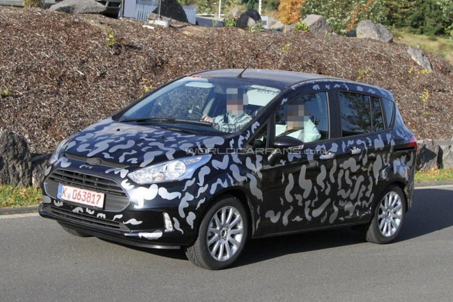 Новые снимки Ford B-Max 2012