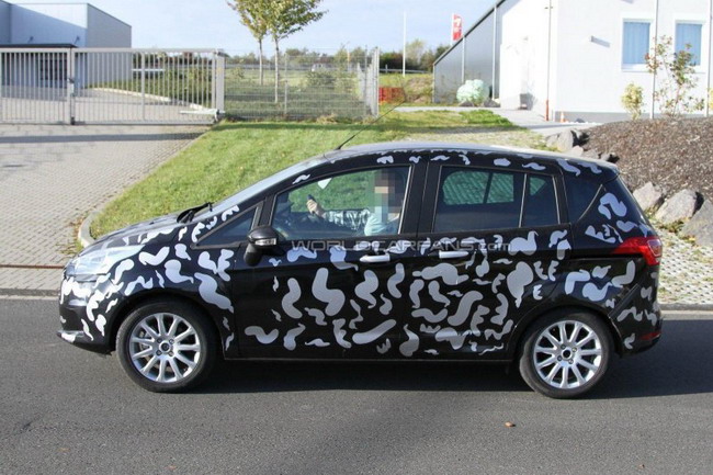 Новые снимки Ford B-Max 2012