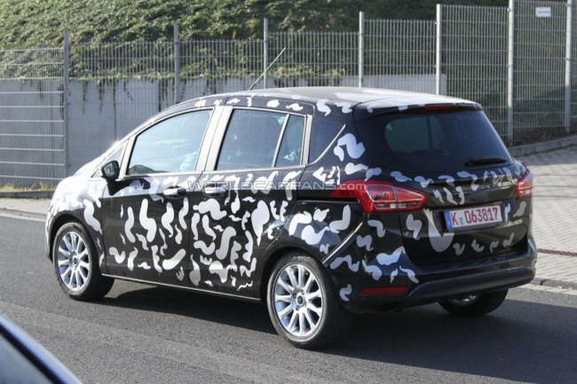Новые снимки Ford B-Max 2012
