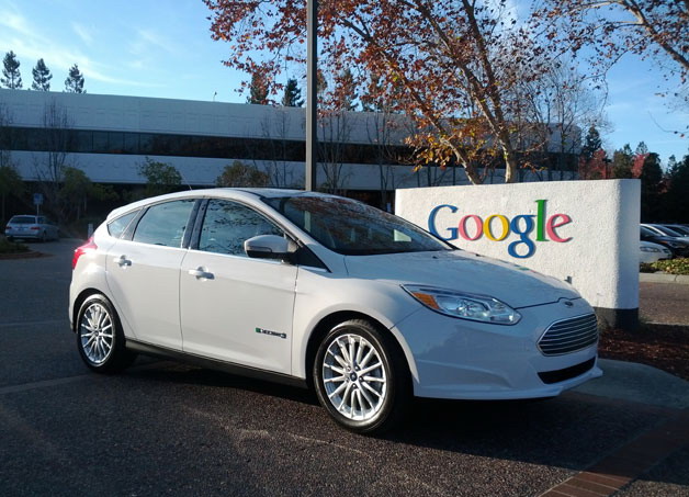 Первый Ford Focus Electric отправился в Google