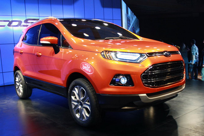 Ford EcoSport на выставке AutoExpo в Дели