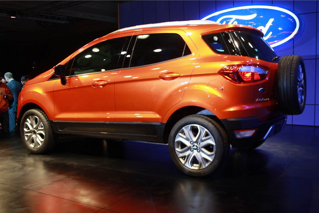 Ford EcoSport на выставке AutoExpo в Дели