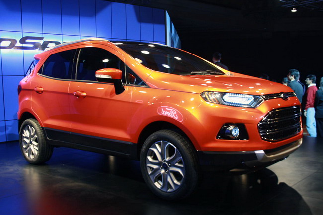 Ford EcoSport на выставке AutoExpo в Дели