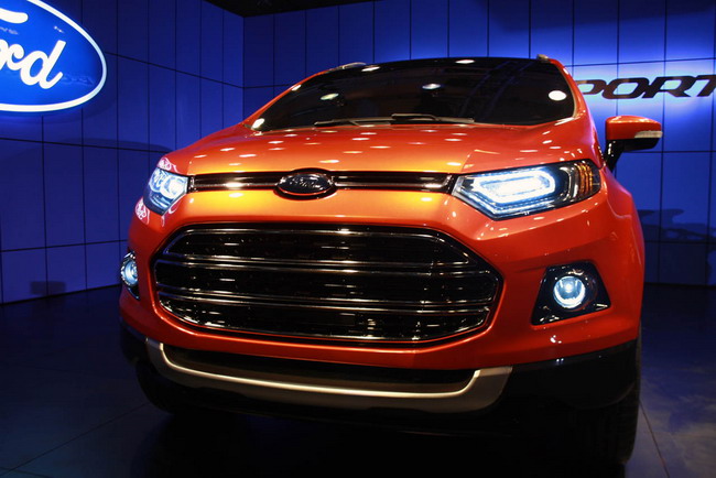 Ford EcoSport на выставке AutoExpo в Дели