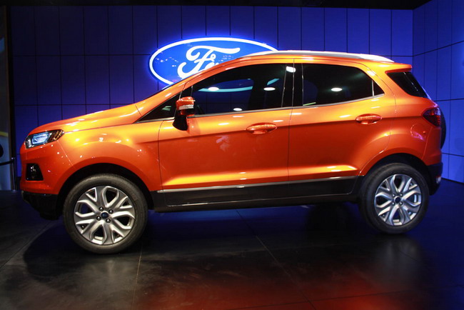 Ford EcoSport на выставке AutoExpo в Дели