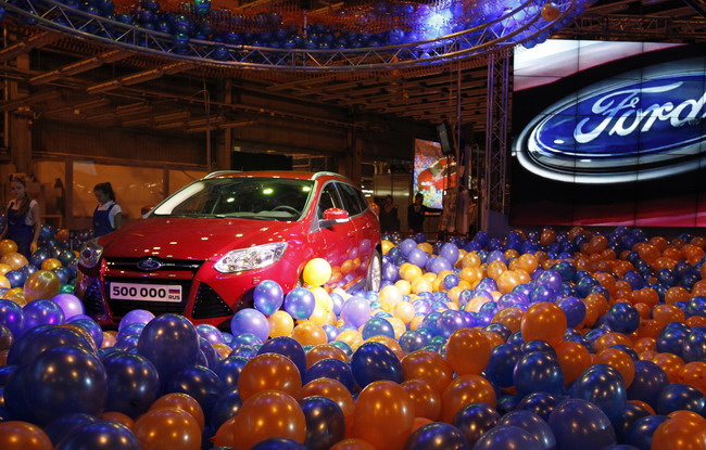 Ford выпустил 500 000-й автомобиль в России