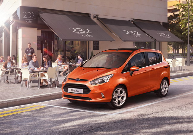 Первые официальные фото нового Ford B-MAX