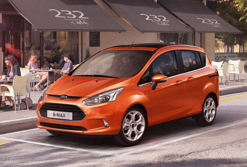 Первые официальные фото нового Ford B-MAX
