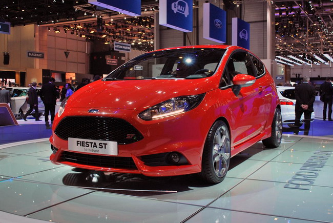 Официальная презентация Ford Fiesta ST в Женеве