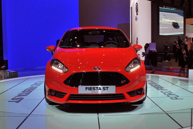 Официальная презентация Ford Fiesta ST в Женеве