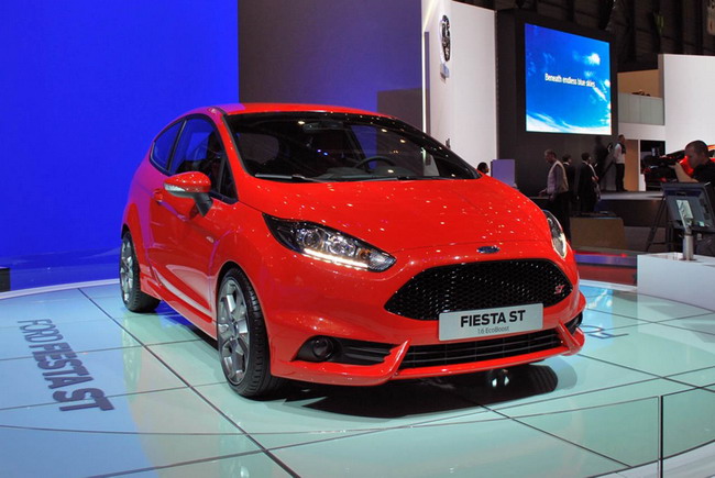 Официальная презентация Ford Fiesta ST в Женеве