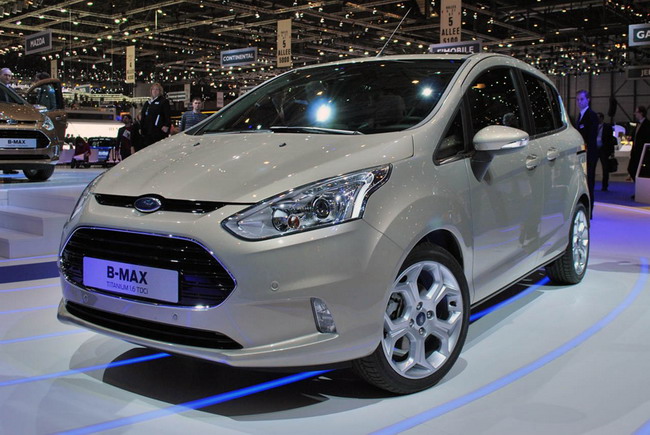 Ford B-Max: Geneva 2012