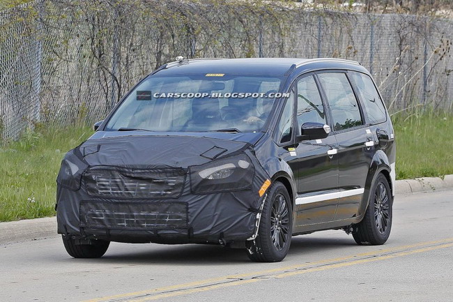Новое поколение минивэна Ford Galaxy