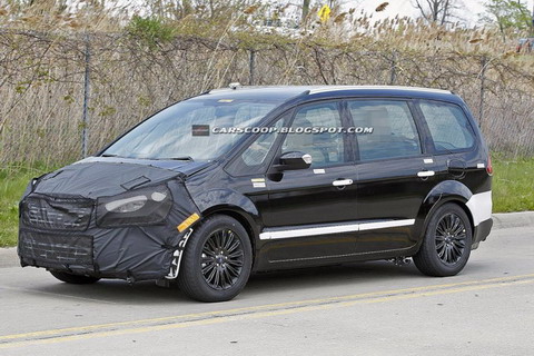 Новое поколение минивэна Ford Galaxy