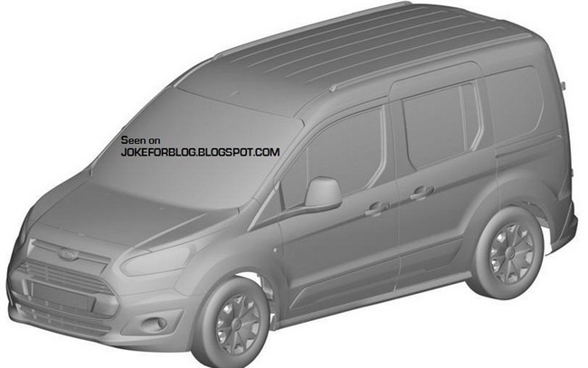 Первые изображения нового Ford Transit Connect