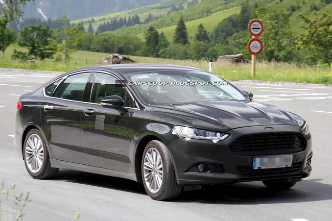 Новый Ford Mondeo проходит испытания в Альпах