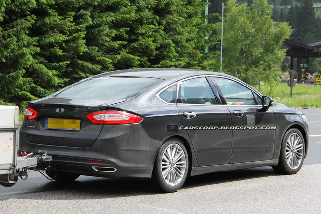 Новый Ford Mondeo проходит испытания в Альпах