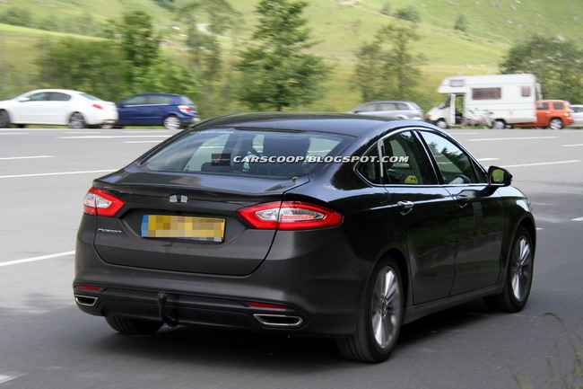 Новый Ford Mondeo проходит испытания в Альпах