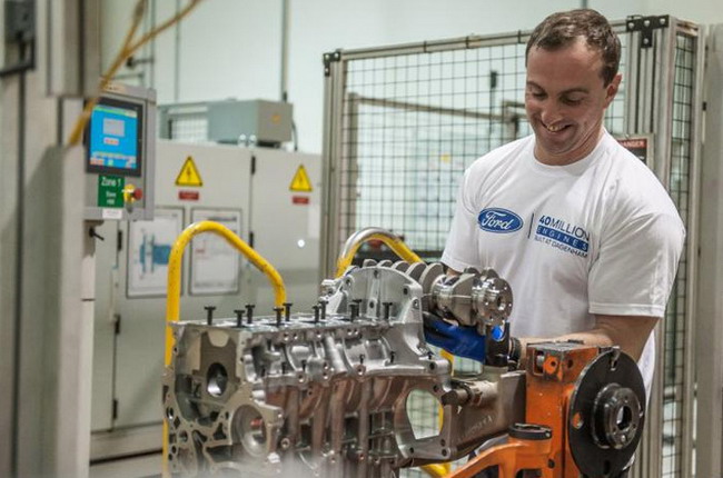 Английский завод Ford выпустил 40-миллионный двигатель