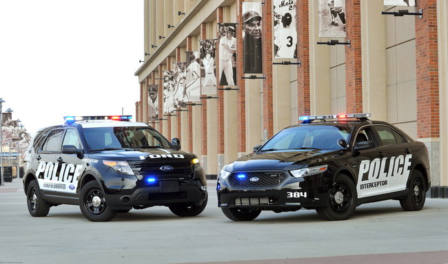 Ford протестировал полицейские перехватчики