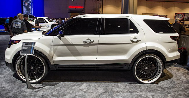 SEMA 2012: Ford Explorer Sport  Forgiato 