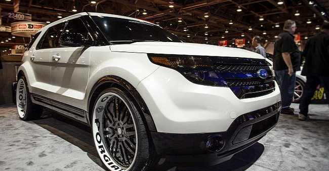 SEMA 2012: Ford Explorer Sport  Forgiato 