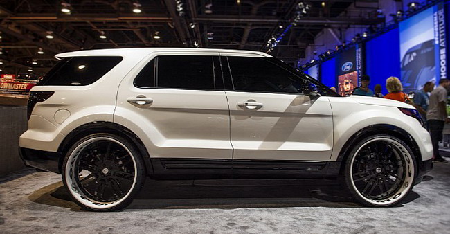 SEMA 2012: Ford Explorer Sport  Forgiato 