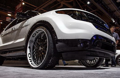 SEMA 2012: Ford Explorer Sport  Forgiato 