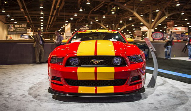 SEMA 2012: Ford Mustang "Boy Racer"  3dCarbon