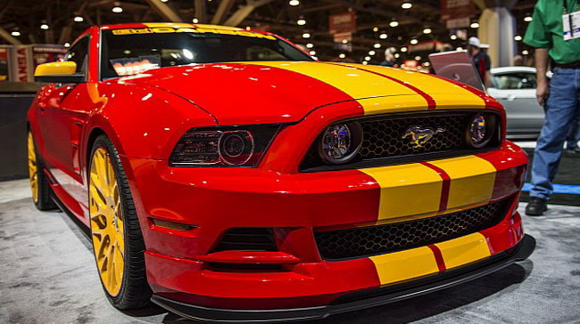 SEMA 2012: Ford Mustang "Boy Racer"  3dCarbon
