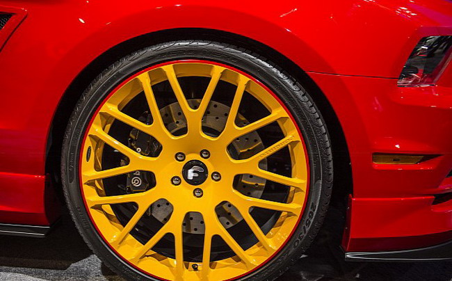 SEMA 2012: Ford Mustang "Boy Racer"  3dCarbon