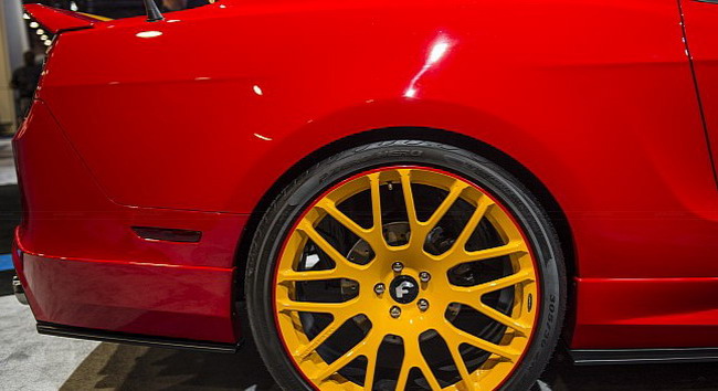SEMA 2012: Ford Mustang "Boy Racer"  3dCarbon