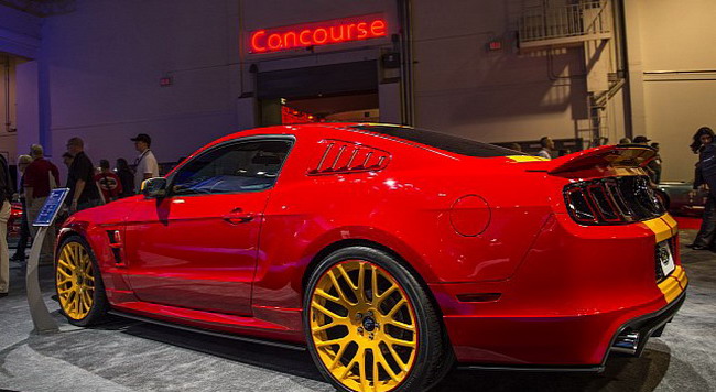 SEMA 2012: Ford Mustang "Boy Racer"  3dCarbon