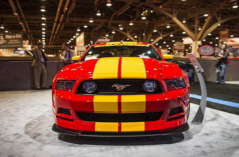 SEMA 2012: Ford Mustang "Boy Racer"  3dCarbon