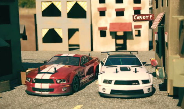 Mustang R / C Car невероятно быстрый