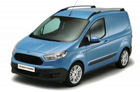 Ford Transit Courier представлен в Бирмингеме
