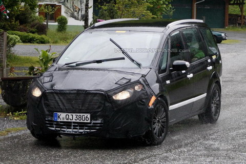 2014 Ford Galaxy проходит испытания в Европе
