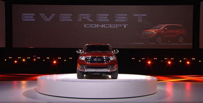 Концепт Ford Everest представлен в Австралии
