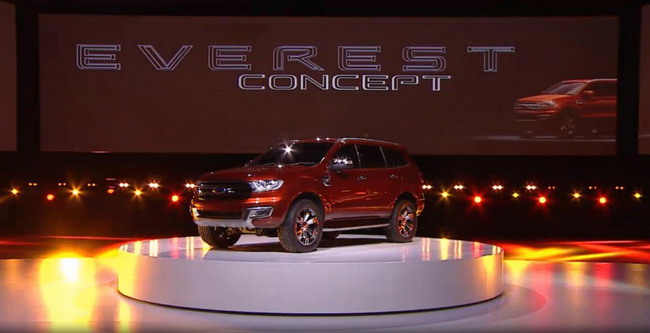 Концепт Ford Everest представлен в Австралии