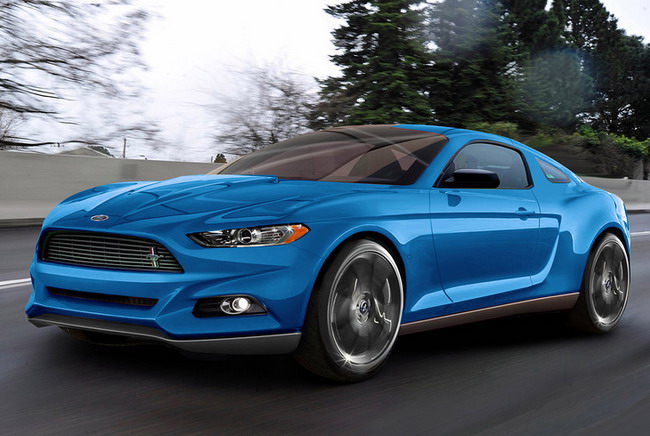 Ford Mustang 2015 возможно будет весить на 181 кг меньше