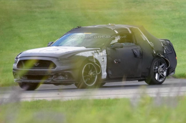 Последние шпионские фотографии Ford Mustang