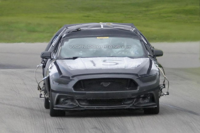 Последние шпионские фотографии Ford Mustang